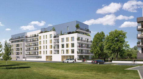 Programme immobilier neuf Les Terrasses Renelle - Titre : Stains : appartements neufs du 2 au 5 pièces proche du Parc de La Courneuve (93240) - Référence : 14907