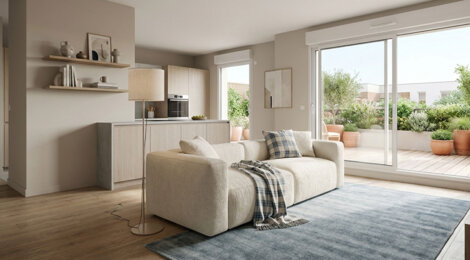 Programme immobilier neuf AMARANTE - Torcy proche RER A à 15 min en bus (77200) - Référence : 16081