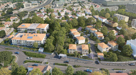 Programme immobilier neuf DOMAINE DE CAMPION - Toulon au cœur d’un parc d’exception près des  commodités (83000) - Référence : 13282