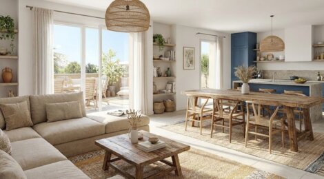Programme immobilier neuf JARDIN BONFANTE - Toulon quartier Bonfante-Florane proche plages (83000) - Référence : 16434