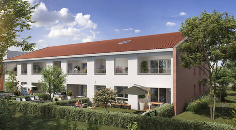 Programme immobilier neuf Villa Amelia - Toulouse : 30 logements neufs T2–T5 à 7 min du métro Borderouge (31000) - Référence : 15828