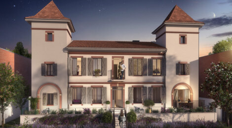 Programme immobilier neuf LE 220 CASSELARDIT - Toulouse : 8 logements neufs T1–T2 éligibles Déficit Foncier près du tram Arènes Romaines (31000) - Référence : 15723
