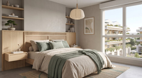 Programme immobilier neuf Fresh Touch - Toulouse : 85 appartements neufs contemporains près de la gare Saint-Martin-du-Touch (31000) - Référence : 18029