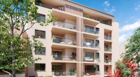 Programme immobilier neuf L’IDYLLE - Toulouse à deux pas de la Prairie des Filtres (31000) - Référence : 16494