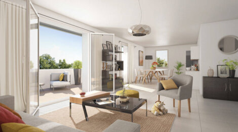 Programme immobilier neuf Le Cyprien - Rive Gauche - Toulouse à deux pas du métro A (31000) - Référence : 16097