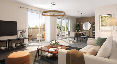 Programme immobilier neuf VIOLETTE DES FAUBOURGS / MINIME LAUTREC - Toulouse : appartements neufs dans le quartier familial des Minimes (31000) - Référence : 7318