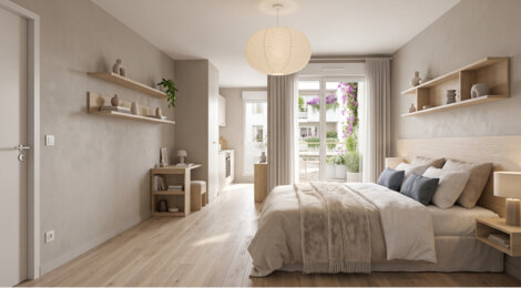 Programme immobilier neuf Ô TOULOUSE - Toulouse : appartements neufs du 2 au 4 pièces à 240 m du métro B (31000) - Référence : 14843