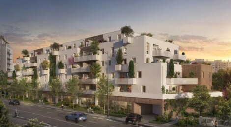 Programme immobilier neuf Nature & sens tva 20% - Toulouse : appartements neufs du 2 au 4 pièces au pied du métro Barrière de Paris (31000) - Référence : 14838