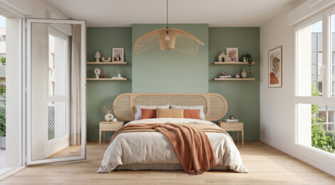 Programme immobilier neuf Résidence Aigue-Marine - Toulouse : appartements neufs du 2 au 4 pièces en quartier Saint-Simon (31000) - Référence : 7481
