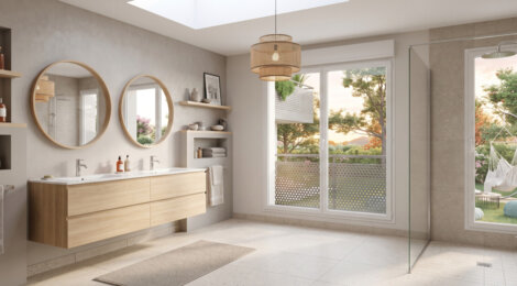 Programme immobilier neuf Résidence Aigue-Marine - Toulouse : appartements neufs du 2 au 4 pièces en quartier Saint-Simon (31000) - Référence : 7481