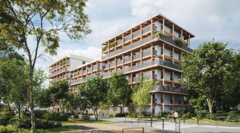 Programme immobilier neuf BOIS DE NAGOYA - Toulouse : appartements neufs du 2 au 5 pièces en Faubourg Malepère (31000) - Référence : 14840