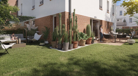 Programme immobilier neuf TILY - Toulouse : appartements neufs du 2 au 5 pièces proche du métro des Argoulets (31000) - Référence : 15035