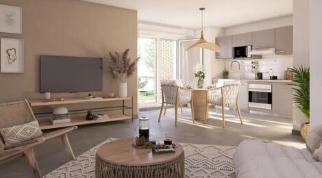 Programme immobilier neuf BOTANIST - Toulouse appartements neufs Faubourg Malepère à 3 min de Saint-Orens (31000) - Référence : 15958