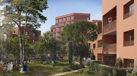 Programme immobilier neuf BOTANIST - Toulouse appartements neufs Faubourg Malepère à 3 min de Saint-Orens (31000) - Référence : 15958
