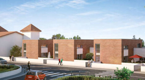 Programme immobilier neuf RIVERVIEW - Toulouse : Appartements T2–T4 avec toits-terrasses, jacuzzis et vue sur la Garonne à 2 pas du tramway (31000) - Référence : 14224