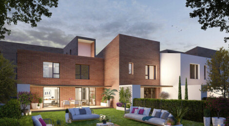 Programme immobilier neuf Vert Eden - Toulouse : Appartements T2–T4 et maisons T3–T4 avec jardins, terrasses et parking proche de la Cité de l'Espace (31000) - Référence : 6269