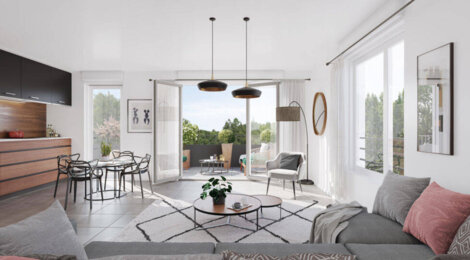 Programme immobilier neuf Vert Eden - Toulouse : Appartements T2–T4 et maisons T3–T4 avec jardins, terrasses et parking proche de la Cité de l'Espace (31000) - Référence : 6269