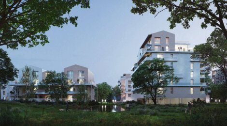 Programme immobilier neuf LE PARC DU FAUBOURG - Toulouse : Appartements T2–T5 avec balcons, cuisines équipées et RT2012 dans le quartier Malepère (31000) - Référence : 14211