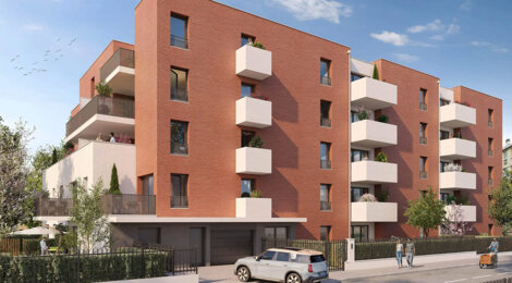 Programme immobilier neuf CARRE ORMEAU - Toulouse confort neuf proche futur métro C (31000) - Référence : 17378