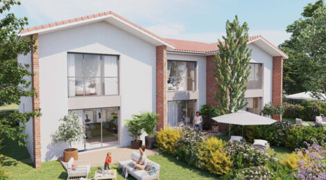Programme immobilier neuf Les Jardins de Saint-Simon - Toulouse dans le quartier Saint-Simon (31000) - Référence : 15117