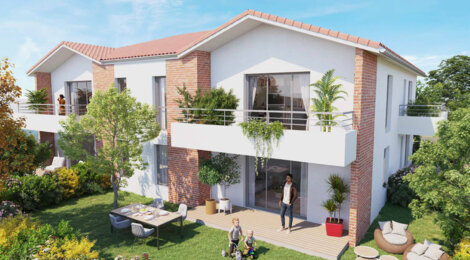 Programme immobilier neuf Les Jardins de Saint-Simon - Toulouse dans le quartier Saint-Simon (31000) - Référence : 15117