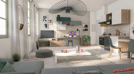 Programme immobilier neuf CARRE MARENGO - Toulouse Déficit Foncier dans le quartier Marengo (31000) - Référence : 14851