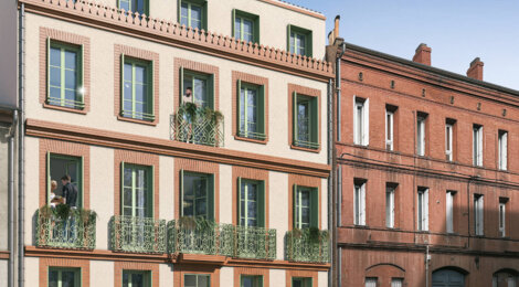 Programme immobilier neuf CARRE MARENGO - Toulouse Déficit Foncier dans le quartier Marengo (31000) - Référence : 14851