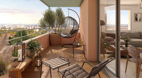 Programme immobilier neuf Lisière du Parc - Toulouse écoquartier de la Cartoucherie à deux pas du Zenith et tram 1 (31000) - Référence : 16798