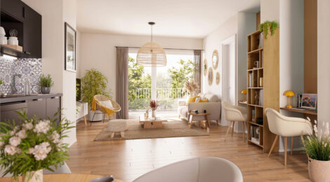 Programme immobilier neuf WE LIVE - Toulouse écoquartier Saint-Martin-du-Touch coliving (31000) - Référence : 16566