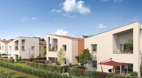Programme immobilier neuf Le Clos d'Alembert - Toulouse gare TER à 7 min à vélo (31000) - Référence : 16531