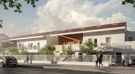Programme immobilier neuf ARCADIE - Toulouse Lardenne à 20 min en transport du métro A (31000) - Référence : 12733