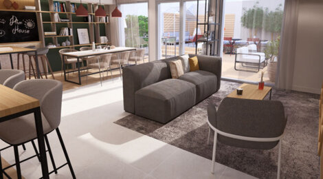 Programme immobilier neuf Prim'House Midi - Toulouse logements meublés proches centre ville et universités (31000) - Référence : 18098