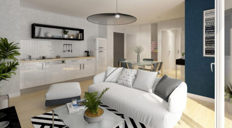 Programme immobilier neuf NATURÉA - TR LIBRE - Toulouse Nord : Appartements T2–T3 avec jardins, loggias et parking souterrain proche du secteur Lalande (31000) - Référence : 14204