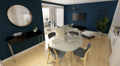 Programme immobilier neuf NATURÉA - TR LIBRE - Toulouse Nord : Appartements T2–T3 avec jardins, loggias et parking souterrain proche du secteur Lalande (31000) - Référence : 14204
