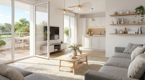 Programme immobilier neuf RESPIRE - Toulouse proche métro La Vache (31000) - Référence : 16797