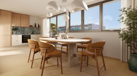 Programme immobilier neuf SIENNA - Toulouse quartier Saint-Cyprien proche des commodités (31000) - Référence : 16634