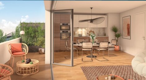 Programme immobilier neuf PANORAMA - Toulouse résidence dans le quartier de la Côte Pavée (31000) - Référence : 9359