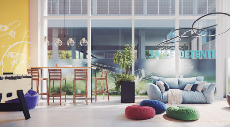 Programme immobilier neuf AERO CAMPUS - Toulouse résidence étudiante au cœur du quartier Rangueil (31000) - Référence : 16713