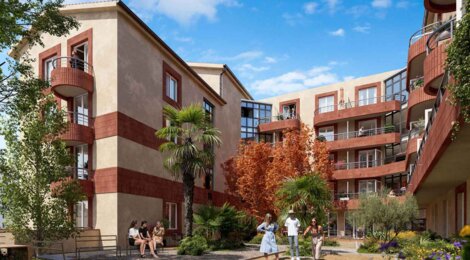 Programme immobilier neuf STUDENTLY TOULOUSE ST CYPRIEN - Toulouse, résidence étudiante LMNP à 900 m de l'ICAM et espaces communs (31000) - Référence : 15980