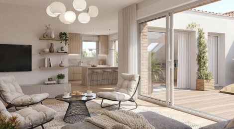 Programme immobilier neuf ARCELIA - Toulouse résidence intimiste quartier Saint-Cyprien (31000) - Référence : 16799