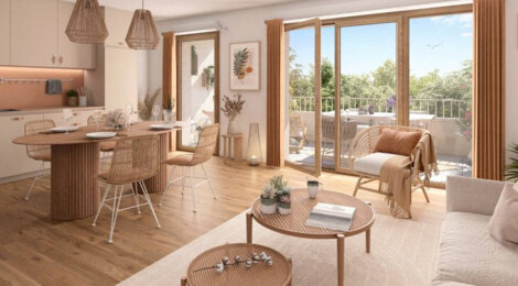 Programme immobilier neuf TERRE D'ENVOL - Toulouse – Saint-Martin-du-Touch cadre familial proche Blagnac (31000) - Référence : 16517