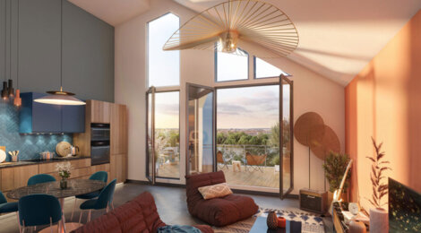 Programme immobilier neuf VISTA VERDE - Toulouse sur les rives de la Garonne (31000) - Référence : 11685