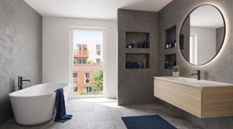 Programme immobilier neuf Wool - Tourcoing : appartements neufs du studio au 4 pièces en éco-quartier de l’Union (59200) - Référence : 15505