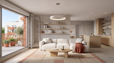 Programme immobilier neuf Wool - Tourcoing : appartements neufs du studio au 4 pièces en éco-quartier de l’Union (59200) - Référence : 15505