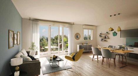 Programme immobilier neuf LA FABRIK - Tourcoing : Appartements studio–T5 et maisons T4 avec jardins, terrasses et parking proche du Parc Clemenceau et M2 (59200) - Référence : 14320