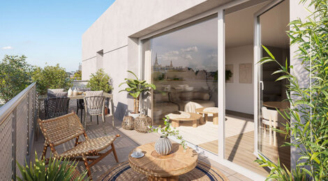 Programme immobilier neuf Quadreo - Tourcoing dans le quartier du Quadrilatère (59200) - Référence : 15760