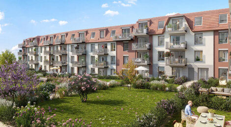 Programme immobilier neuf DOMAINE DU FERRAIN - Tourcoing proche de Neuville-en-Ferrain (59200) - Référence : 15761