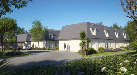 Programme immobilier neuf VILLAS DU GOLF - Tourgéville à deux pas du golf et de la plage de Deauville (14800) - Référence : 11835