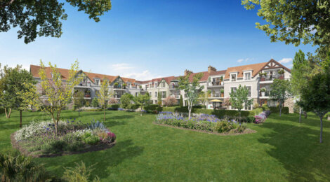 Programme immobilier neuf Les Jardins Jasmin - Tournan-en-Brie : appartements neufs T2–T4 à 600 m du RER E et Transilien P (77220) - Référence : 15906