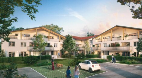 Programme immobilier neuf RESIDENCE SAINT PAUL - Tournefeuille : 33 appartements neufs à 30 min de Toulouse, espaces verts et luminosité (31170) - Référence : 14799